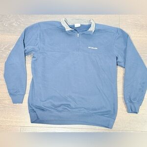 Columbia Men's Navy Zip-Up Sweater